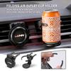 BBcm4 Universal Car Air Outlet Folding Drink Coffee Cup Storage Holder For Crown GR GM Corolla YARIS Auris C-HR Hilux Vios