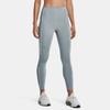Under Armour Rush Series Logo Embroidered Slim Fit Nine-Point Fitness Pants Women Bottoms Harbor-Blue 1377059-465