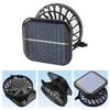 Cooling Fan Hat Clip-on Air Cooler Fan Strong Airflow Low Noise Mini Size Rechargeable Outdoor Wide Brim Hat Solar Fan