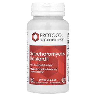 Saccharomyces Boulardii, 60 Veggie Capsules (500Mg Per Capsule)