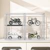 Clear Display Box for Fingures Clear Acrylic Foldable Toy Display Case for Figurines and Blind Box Dolls Action Figure Organizer