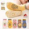 Non-slip Cotton Mid-calf Baby Socks with Cute Cartoon Design for All Seasons