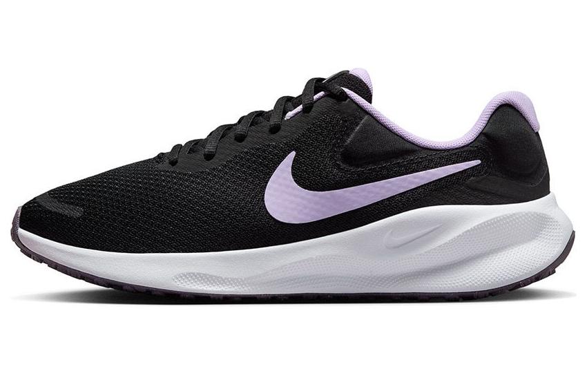 Nike Revolution 7 Черный Белый Daybreak Сиреневый Цветок Женские FB2208-009 38