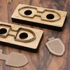1pc leather cutting die, DIY leather handicrafts carving tool for manual making leather zipper pull & decorate hanging ornaments