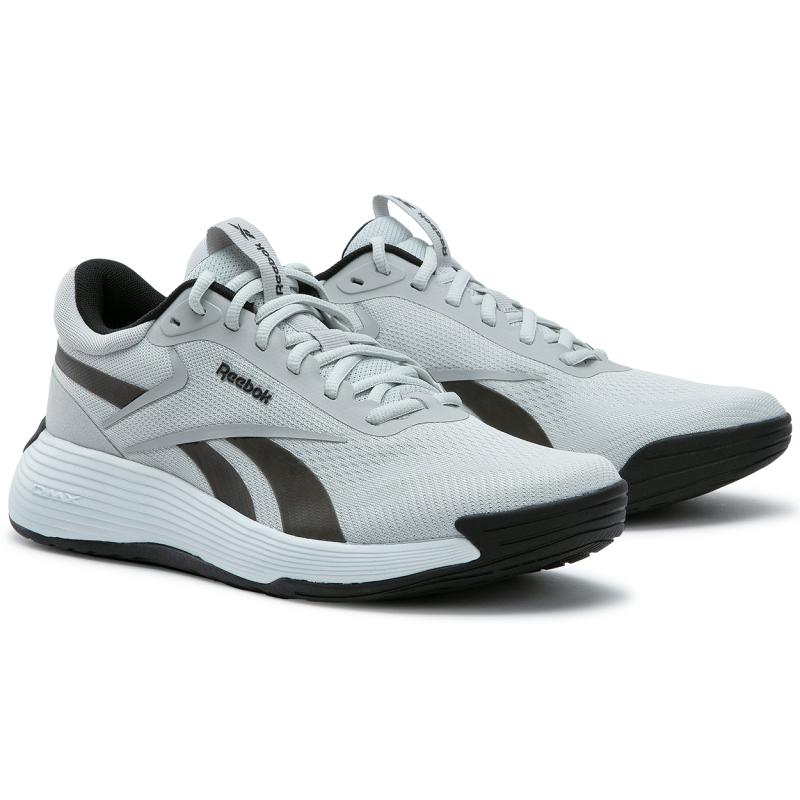 Reebok Low Top Running Shoes Unisex Gray Black Sneakers 100242391