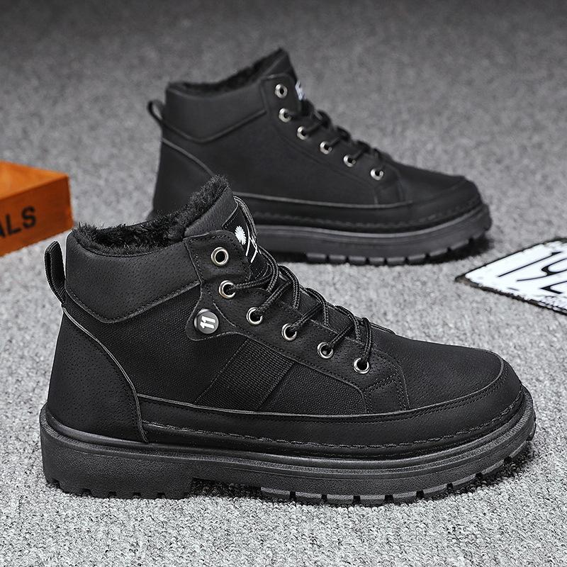 Women Men Boots Platform Unisex Motorcycle Boots Fashion Unisex Chunky Shoes Metal Decor Black Motorcycle Boots Women boots
