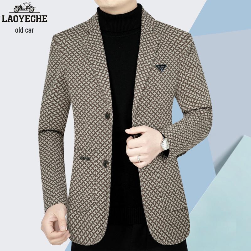 2025 Men's Classic British-Style Autumn Suit Jacket