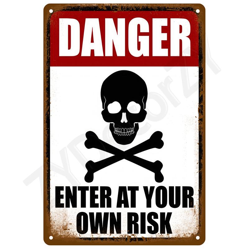 Metal Signs Vintage Metal Plates Posters Retro Wall Art Bar Accessories Mancave Tin Sign Room Luxury Home Decor Item Decorations