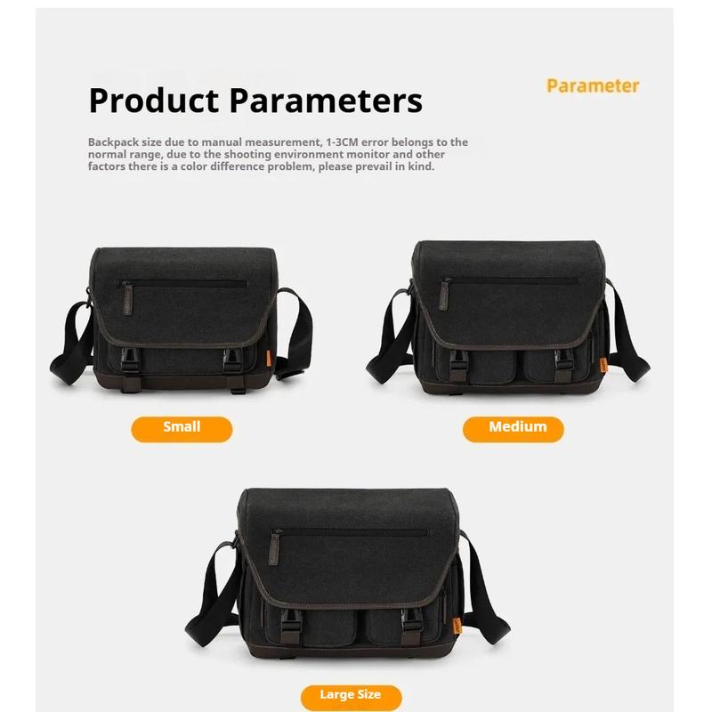 Retro Camera Bag Shoulder Multi-Function Messenger Bag Micro-Single SLR Camera Digital Storage Bag