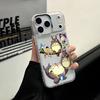 Cute Cartoon Totoros Phone Case for Apple iPhone 17 Air 16 16e 15 14 13 12 11 Pro Max X Xs XR 8 Plus Luxury Clear Cover