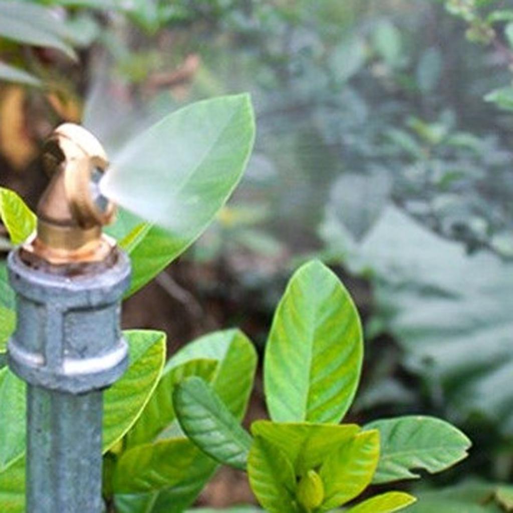 1/2'' Brass Spray Misting Nozzle Grass Lawn Sprinklers Fitting