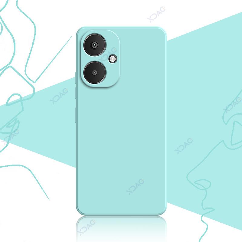 Luxury Mobile Phone Cases for Xiaomi Redmi 13C Redmi13C 6.74" 4G 5G 360 Soft Square Liquid Silicone Back Covers Waterproof Bags