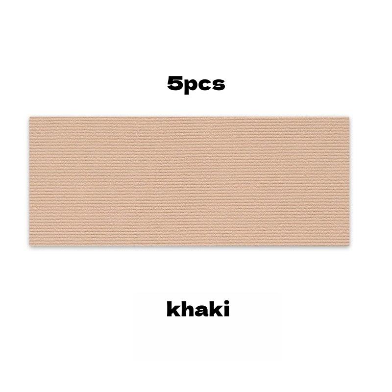 5Pcs 20x100cm Self Adhesive Stair Tread Mats Non-Slip Water Absorbent Safety Mute Carpet Pad Step Anti-Slip Mat Floor Protection