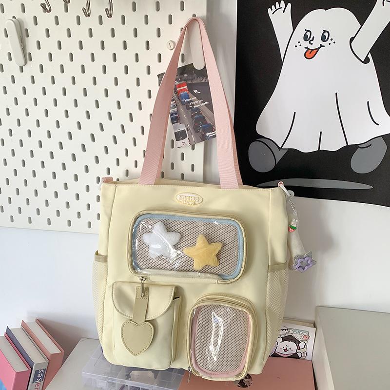 Children's Schoolbags Elementary School Girls Junior High School College Students Two Piece Set Large Capacity Backpacks