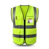 LIKA Reflective Multi-Pocket Safety Vest for Traffic, Construction, Sanitation, and Gardening