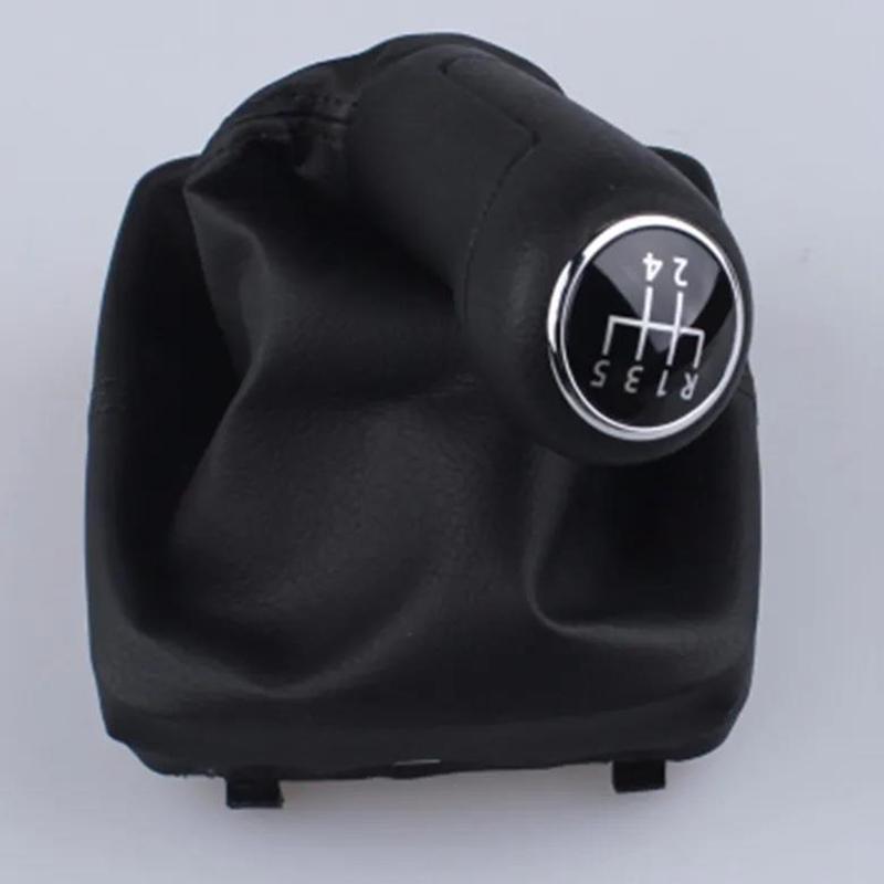 5 Speed Car Gear Shift Knob for VW Polo 9N 9N2 GTI 2002 2003 2004 2005 2006 2007 2008 2009 2010 Lever Stick Boot Cover