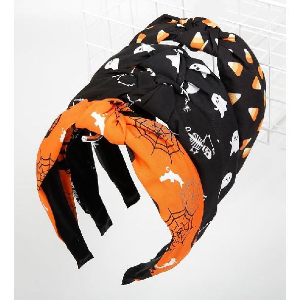 Knotted Fashion Hairbands and Hair Hoops: Non-Slip Top Knot Headbands with Leopard Print for Women and Girls - 4PCS Beige Brown Hair Accessories Set