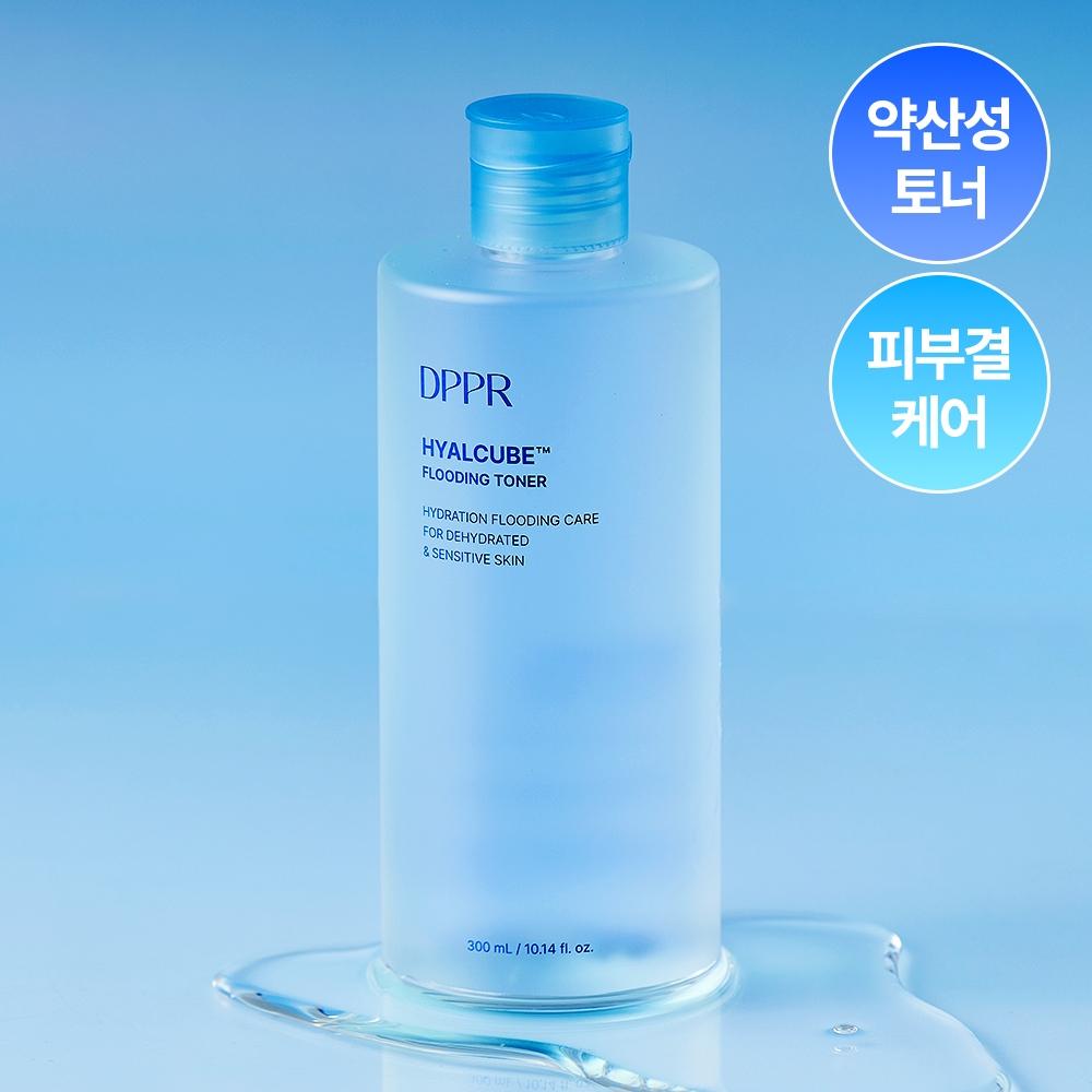 Dipper [Moisture Soothing  Mildly Acidic] Dipper Hyaluronic Acid Hyalcube Moisture Toner 300ml