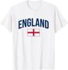 England - Flag of England - Throwback Design T-Shirt