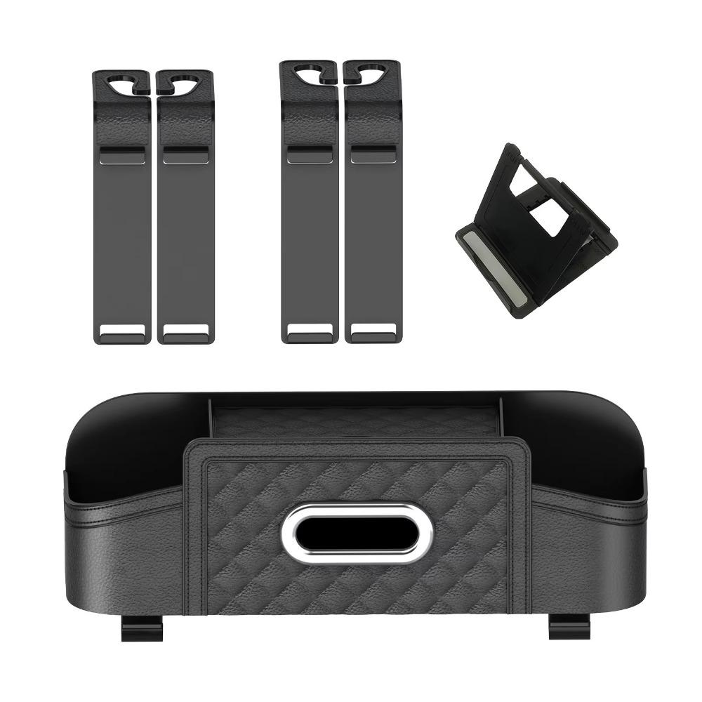 ABS Storage Box Hanging Auto Interior Decoration New Car Backseat Organizer  Travel Accessories
