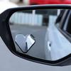 2Pcs Stick-On Blind Spots Mirror Frameless Convex Rearview Side Mirror  Rearview Mirror
