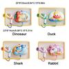Rabbit Pull-out Water Play Toys Large Capacity Cartoon Backpack Water Toys  Outdoor