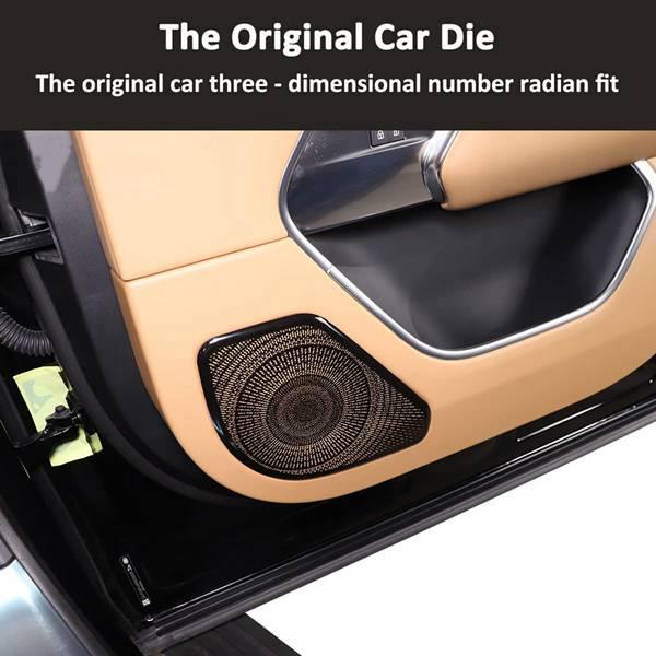 2023 Land Rover Range Rover Sport Edelstahl-Lautsprecherabdeckungen (4er-Set)