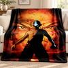 Avatar The Last Airbender Blanket Flannel Blanket Soft Cozy Plush Throw for Sofa Bed Lightweight Home Decoration Outdoor Camping
