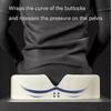 Memory Foam Seat Cushion for Office Chairs - Relieves Tailbone Pain and Improves Posture