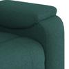 Massage Chair Dark Green Fabric