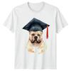 Bulldog Graduation Unisexs TShirt Dog Lover Funny Graduate Tee