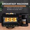110W 9L 3 In 1 Breakfast Maker Machine Electric Pizza Bread Toaster Mini Oven Frying Pan Kitchen Cooking Tool