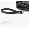 Lychee Pattern Soft Leather Messenger Bag Female