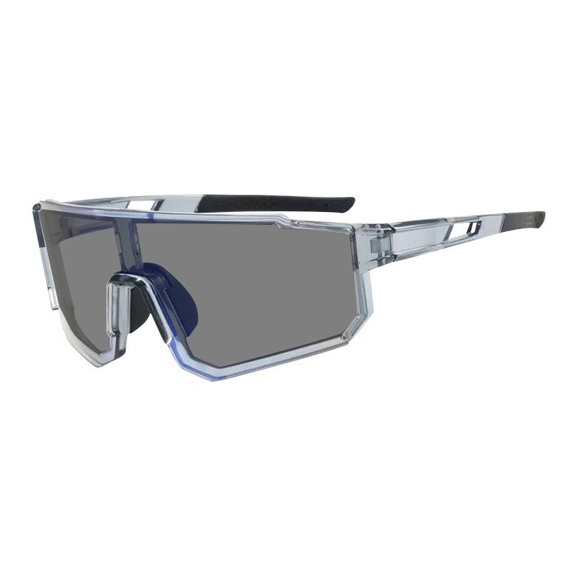 Goggles night riding running sports fashion sunglasses women s photosensitive color-changing glasses