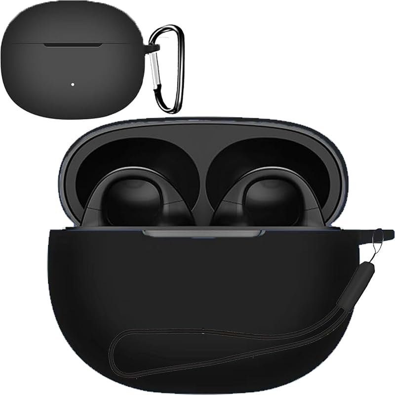

For Edifier LolliClip case Cover [HNWEIWEI] for (With carabiner + strap included) ) silicon storage case convenience With carabiner trip lightweight
