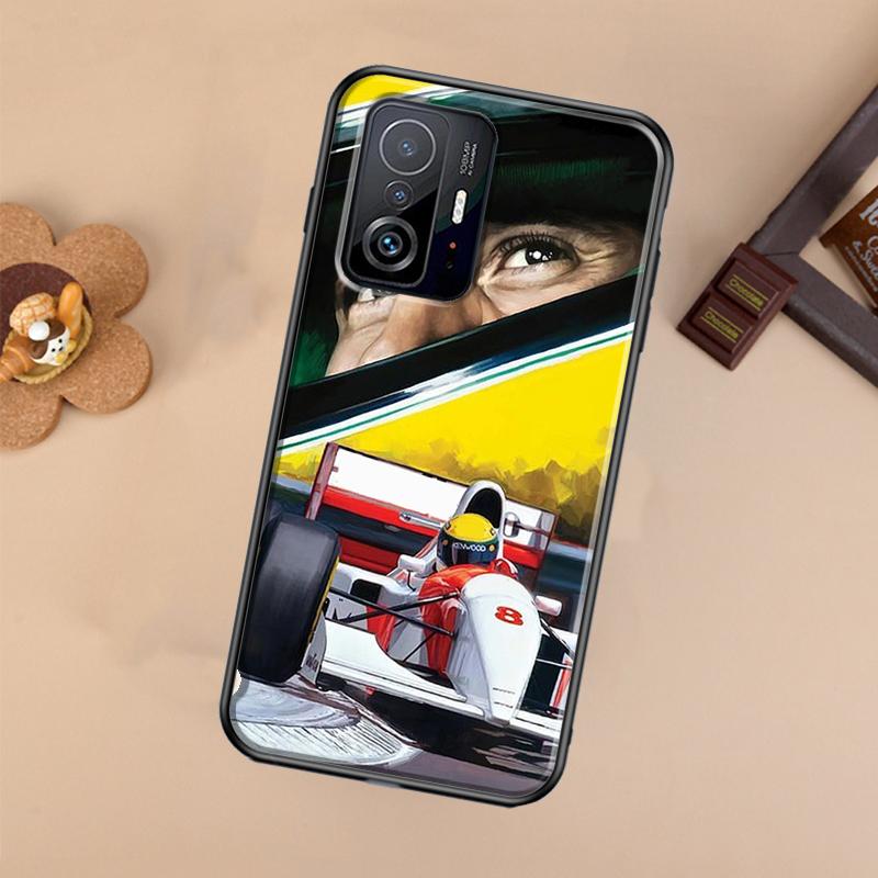 Ayrton Senna F1 Case For Xiaomi POCO X7 X6 Pro X3 X5 M6 F3 F5 F6 Pro 11T 12T 13T 14T Pro 13 14 Ultra Cover