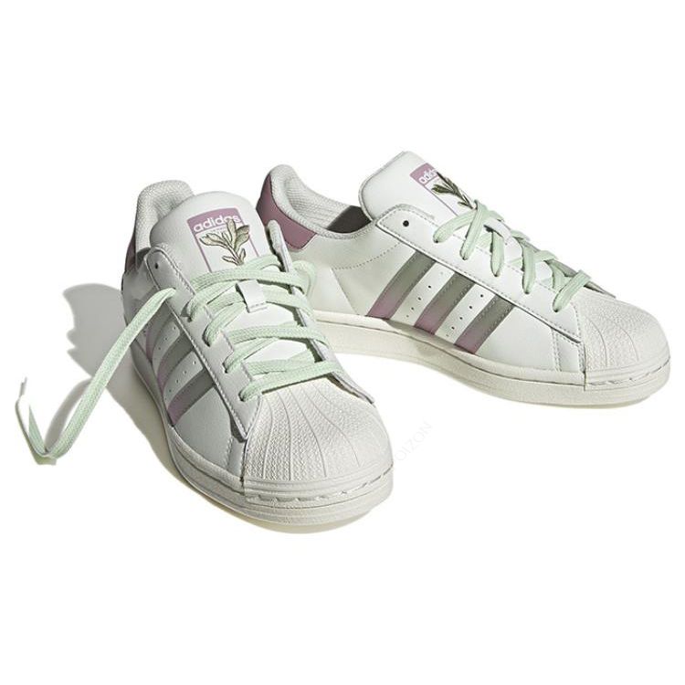 adidas Superstar Plant Growth Women Sneakers White White-Tint Magic-Mauve GY0015
