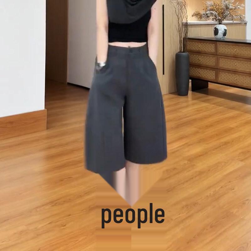 

Plus Size Woolen High Waist Bootcut Pants - Women s Autumn Winter Wide Leg Slimming A-Line. 4XL