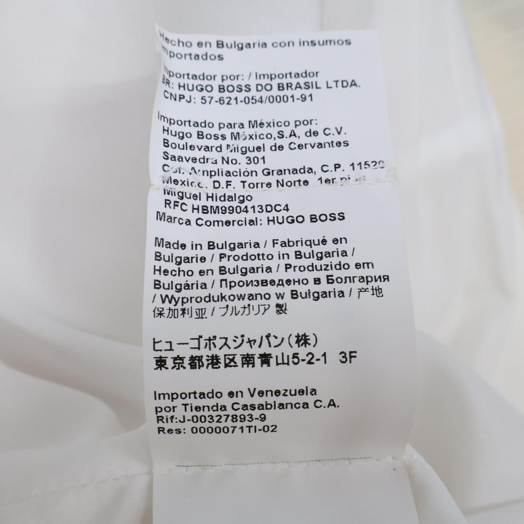 BOSS Ivory sheer pleated belted sleeveless one-piece dress 44 off whiteUsed