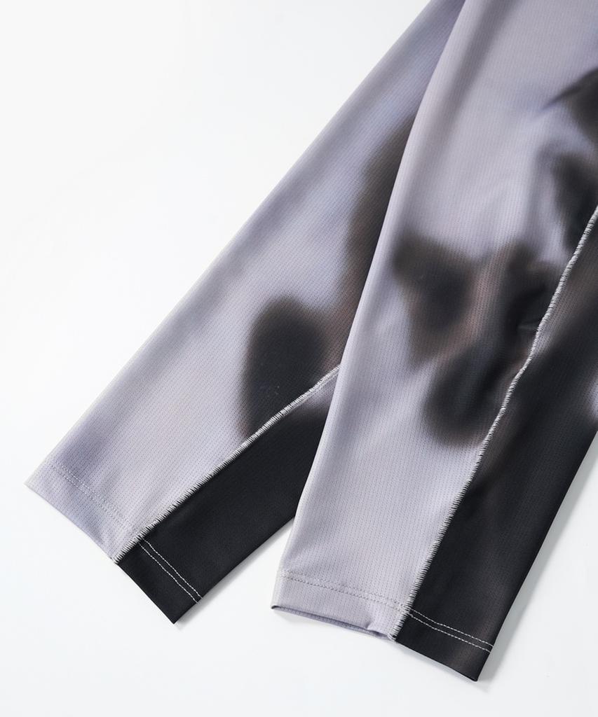 Beoteunseoul Black Shadow Tie-Dye Tech Oversized Long Sleeve (Black)