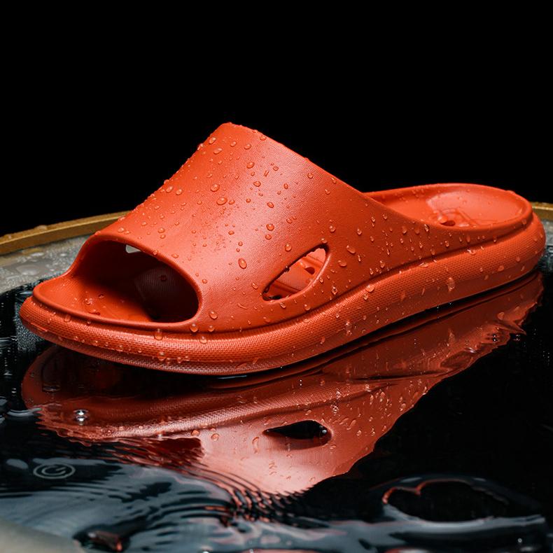 Σπίτι Ανδρικές και Γυναικείες Αντιολισθητικές Παντόφλες Μπάνιου Καλοκαίρι Εσωτερικού Χώρου Μπάνιο Αποστράγγισης Eva Ανθεκτικές στη Φθορά Παντόφλες