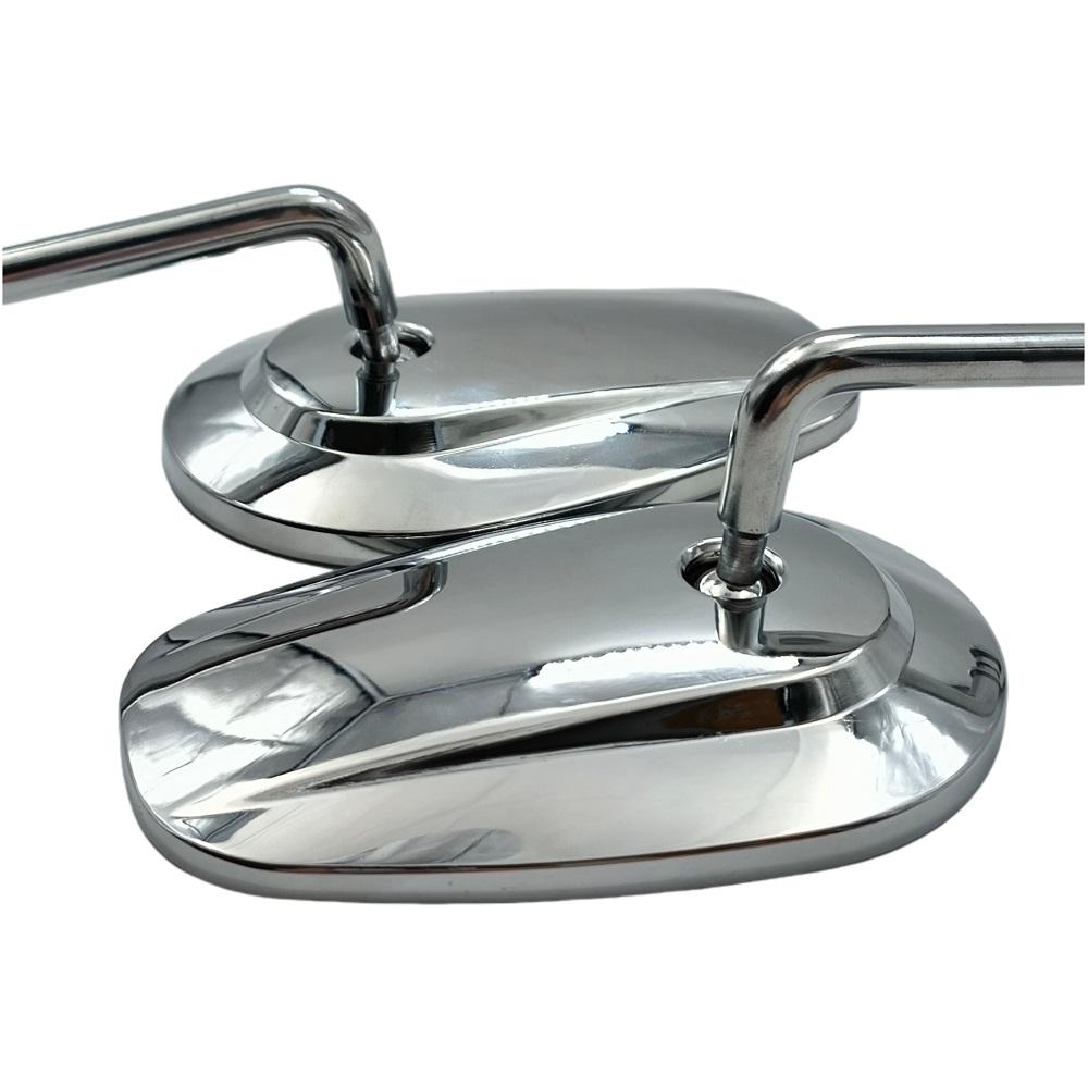 8MM Motorcycle Rear View Side Mirrors For Harley Softail Dyna SPORTSTER XL 883 1200 Touring Road King Street Glide CVO FXDB FXDF