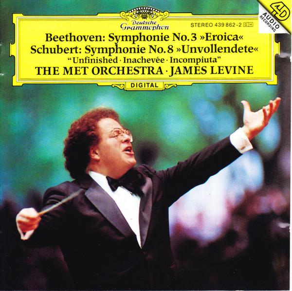 CD LUDWIG VAN BEETHOVEN FRANZ SCHUBER Beethoven Symphony No. 3 Eroica 4398622 Deutsche Grammo 1994 Germany Classical Used