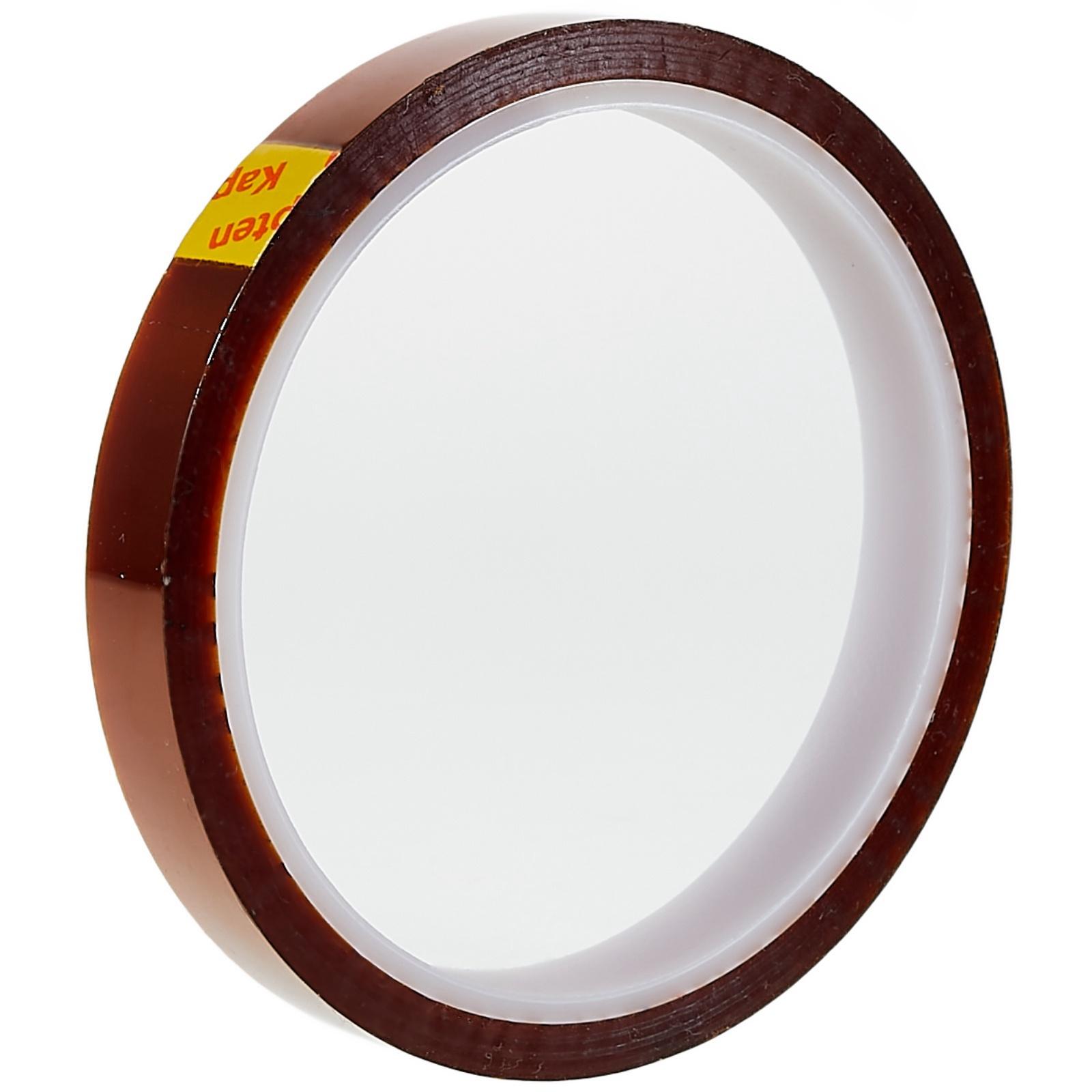 

KAPTAN 33m*1.2cm Electric Insulation Tape High Temperature Insulation Polyimide Tape Power Circuit Wiring Adhesive Tape Type A