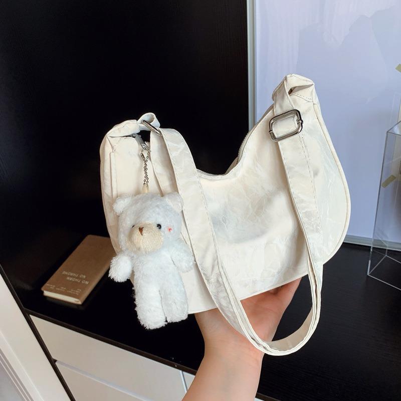 Dumpling bag Women's versatile messenger bag Casual large-capacity Oxford bag Student class commuting shoulder bag