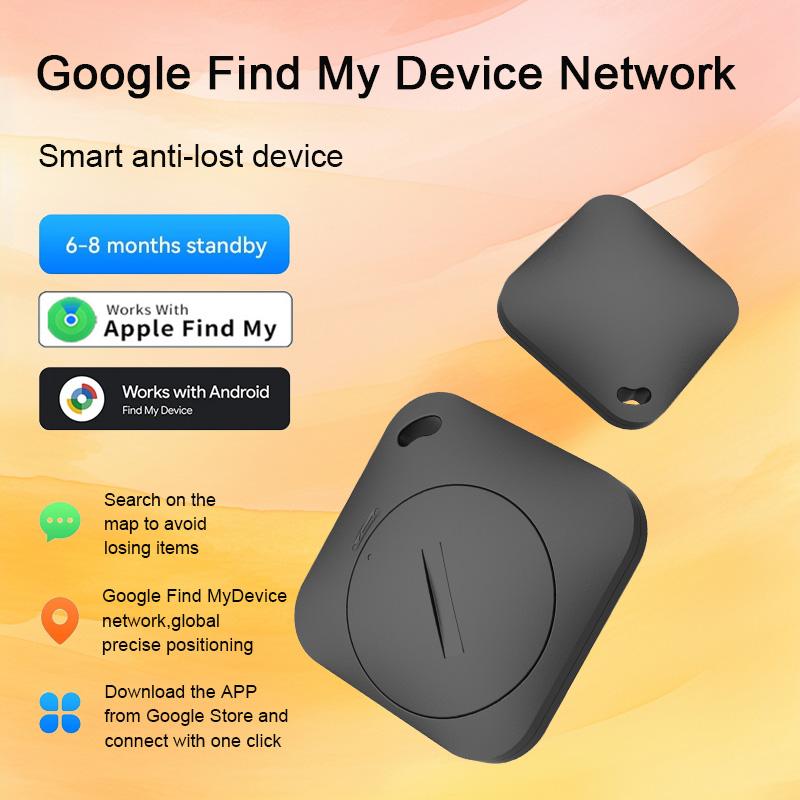1/4PCS Mini GPS Tracker Smart Tag work with Apple Find My/Google Find My Device APP for Child Pet Car Key Smart Bluetooth Track