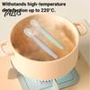 Baby Shower Gift for Infants Silicone Feeding Spoon, Soft Non Slip Training Utensil, Easy BPA Free Utensils Cleaning Complementary Spoon And Toddlers