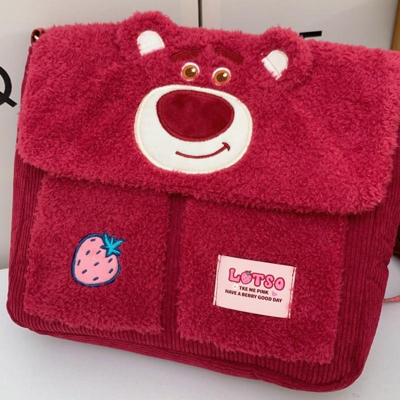 

Hopps Judy Zootopia Nick Wilde Lotso Plush Single Shoulder Crossbody Gift Bag розовый