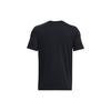 Under Armour T Shirts Men's Black Crew Neck Moderate Straight Fit 1376204-001