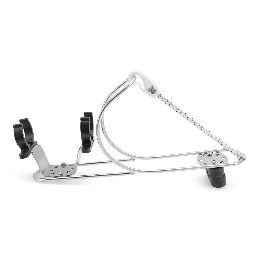 Marine Hardware Boat Lifebuoy Ring Horseshoe Bracket Adjustable Swimming Ring Brackets Rustproof for Yacht Boat Life Buoy Holder